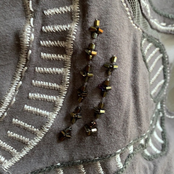 BKE BUCKLE Beaded Embroidered Cardigan - Picture 6 of 11